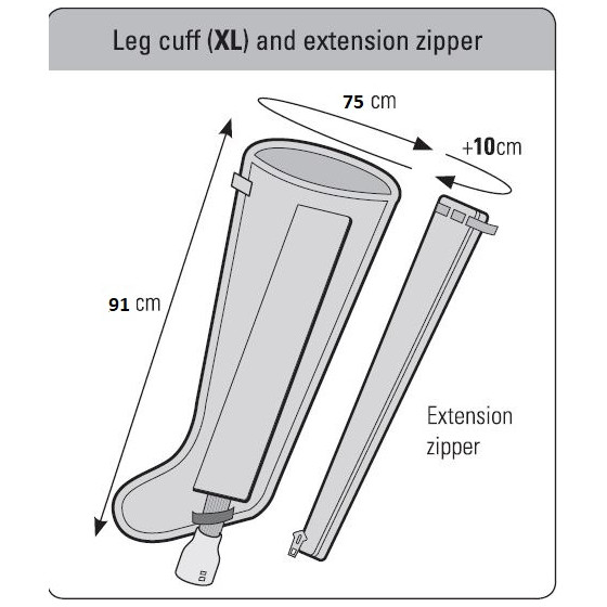 Elargisseur de circonférence pour botte MK400 Elargisseur de circonférence pour botte MK400