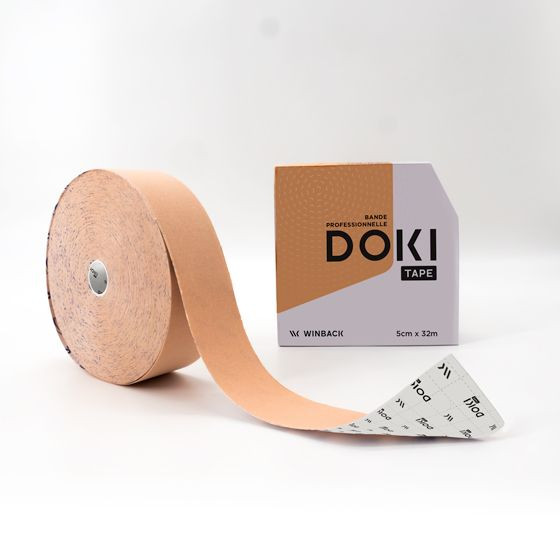 Doki Tape - Bande de Taping - 5cm x 5m - Différents coloris