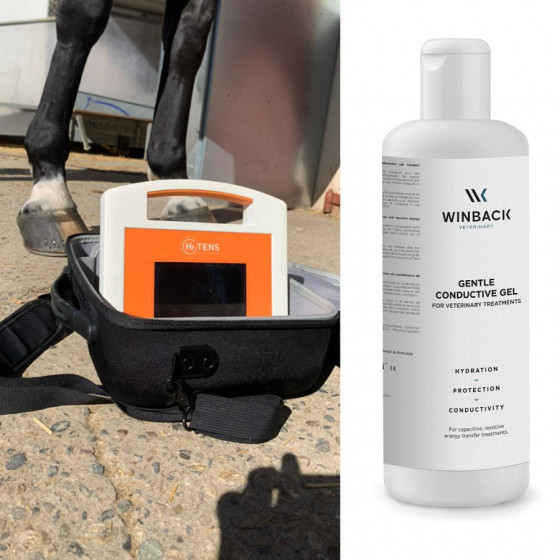 Gel Conducteur Friendly pour CHEVAUX - 500 ml - Winback Equine