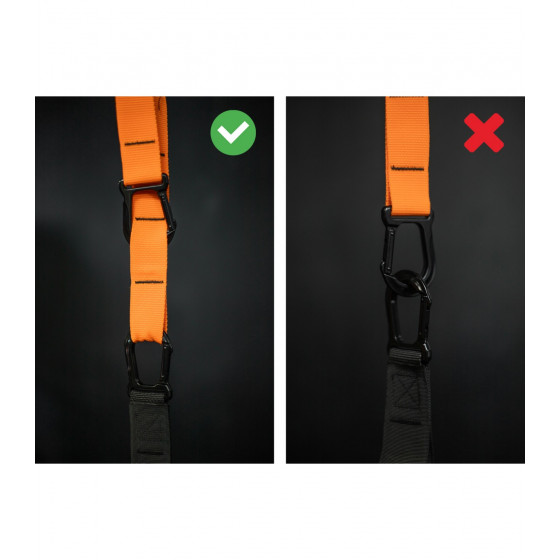 Suspender montage correct Suspender montage correct