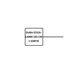 Electrodes autocollantes DURA-STICK PLUS carrée - 5 x 5 cm