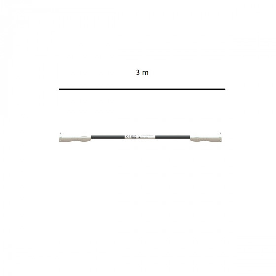 Câble générique RET/CET - embout blanc pour BACK4 & BACK3 TX