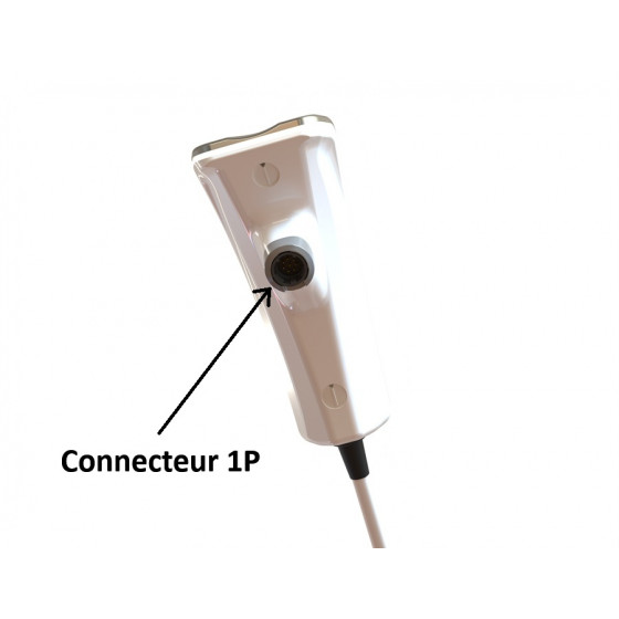 Poignée Tecar X avec connecteur 1P