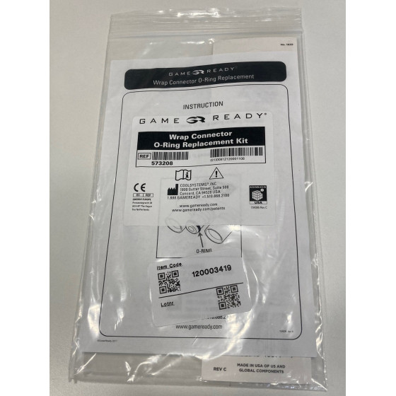 Joints d'étanchéité pour enveloppe anatomique GameReady