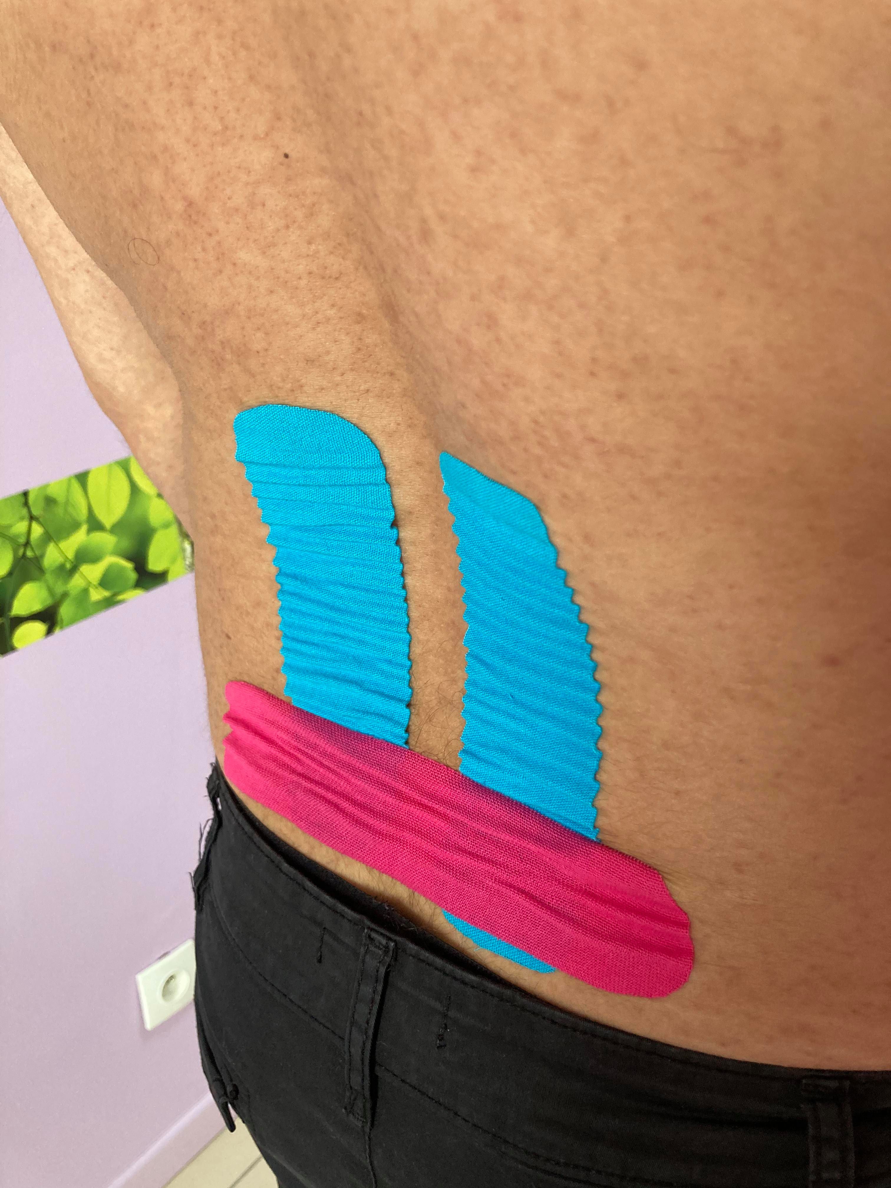 Ceinture de soutien pour le bas du dos,pour homme et femme,5 bandes de  soutien pour le fitness et la musculation- Rose red-XXL